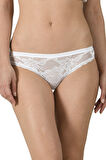 Özkan 25597 3'lü Paket Kadın Modal Pamuklu Dantelli Slip Külot
