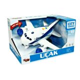 1:160 Sürtmeli Sesli Işıklı Uçak