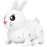 Pilli Tavşan Figür - Sesli Hareketli - 99777-1 - Beyaz
