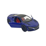 Çek Bırak Araba Metal - 3691C - Mavi
