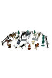 Vardem 30Pcs Hayvan Set, Çiftlik hayvanları SHD6603