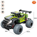 Uzaktan Kumandalı Full Fonksiyon 1:14 Şarjlı 2.4G Off-Road Araba ile Sınırları Zorlayın!