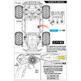 Uzaktan Kumandalı Full Fonksiyon 1:14 Şarjlı 2.4G Off-Road Araba ile Sınırları Zorlayın!