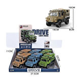 MG-D700-02 Sürtmeli Işıklı Müzikli Lüks Off-Road Karavan -Vardem Oyuncak