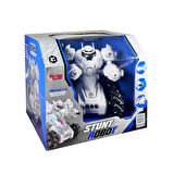 Full Fonksiyon Uzaktan Kumandalı Robot Araba - Buhar ve Roket Atan