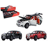 ZHD-B2408 -Vardem Çek Bırak Işıklı ve Sesli Kapıları Açılan MRS Polis Araba 1:24