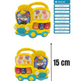 BEBEK PİYANOSU OTOBÜS  IŞIKLI MÜZİKLİ KUTULU 12M+