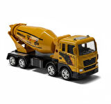 Plastik Mikser Kamyon Oyuncak - 17 cm İnşaat Serisi