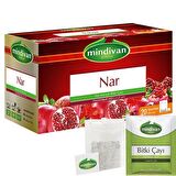 Mindivan Nar Organik Bardak Poşet Bitki Çayı 20'li 