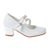 Kiko 750 Simli Günlük Kız Çocuk 4 Cm Topuk Babet Ayakkabı