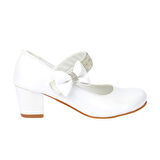 Kiko Kids 752 Rugan Günlük Kız Çocuk 4 Cm Topuklu Babet Ayakkabı