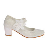 Kiko Kids 751 Çupra Günlük Kız Çocuk 4 Cm Topuklu Babet Ayakkabı