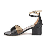 Kiko 769 Kum Simli Günlük Kız Çocuk 4 Cm Topuk Sandalet Ayakkabı