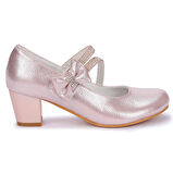 Kiko Kids 750 Vakko Günlük Kız Çocuk 4 Cm Topuklu Babet Ayakkabı