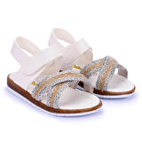 Kiko Şb 2687-91 Orto pedik Kız Çocuk Bebe Sandalet Terlik