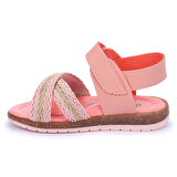 Kiko Şb 2687-91 Orto pedik Kız Çocuk Bebe Sandalet Terlik