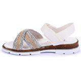 Kiko Kids Şb 2843-47 Orto pedik Kız Çocuk Sandalet Terlik