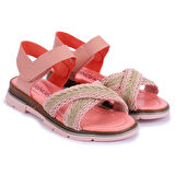 Kiko Kids Şb 2843-47 Orto pedik Kız Çocuk Sandalet Terlik