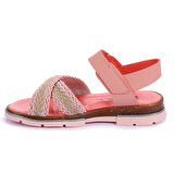 Kiko Kids Şb 2843-47 Orto pedik Kız Çocuk Sandalet Terlik