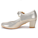 Kiko Kids 751 Vakko Günlük Kız Çocuk 4 Cm Topuklu Babet Ayakkabı