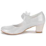 Kiko Kids 751 Vakko Günlük Kız Çocuk 4 Cm Topuklu Babet Ayakkabı