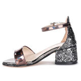 Kiko 768 Ayna Çam Günlük Kız Çocuk 3 Cm Topuk Sandalet Ayakkabı