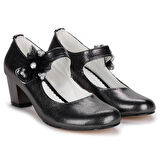 Kiko Kids 751 Vakko Günlük Kız Çocuk 4 Cm Topuklu Babet Ayakkabı