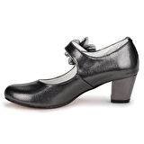 Kiko Kids 751 Vakko Günlük Kız Çocuk 4 Cm Topuklu Babet Ayakkabı
