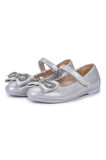 Kiko Kids Papyon Taşlı Cırtlı Kız Çocuk Babet Ayakkabı 254 Vakko