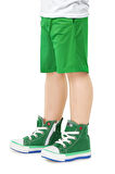 Kiko Kids Tinna Bağcıklı Erkek Çocuk Boğazlı Keten Spor Ayakkabı