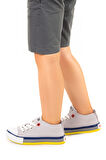 Kiko Kids Tinna Bağcıklı Erkek Çocuk Keten Spor Ayakkabı