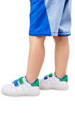 Kiko Kids Royzo Cırtlı Işıklı Erkek Çocuk Spor Ayakkabı