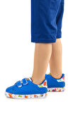 Kiko Kids Perforated Cırtlı Işıklı Erkek Bebek Spor Ayakkabı