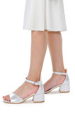 Kiko Kids Elos Günlük Kız Çocuk 4 Cm Topuklu Sandalet Ayakkabı