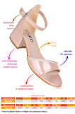 Kiko Kids Elos Günlük Kız Çocuk 4 Cm Topuklu Sandalet Ayakkabı