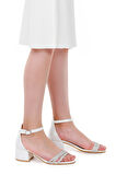 Kiko Kids Nobe Günlük Kız Çocuk 4 Cm Topuklu Sandalet Ayakkabı
