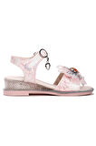 Kiko Kids Pige Fiyonklu Kız Çocuk Sandalet Ayakkabı