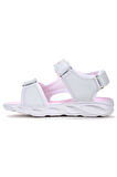 Kiko Kids Unicorn Günlük Işıklı Cırtlı Kız Çocuk Sandalet Ayakkabı