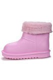 Kiko Kids Geta Su Geçirmez İçi Kürklü Kız Çocuk Eva Yağmur Kar Çizme
