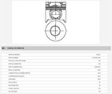 İsuzu Ticarı Piston (segmansız)(std) İsuzu 4he1 T Nqr Turkuaz - Yenmak 11-02393-000