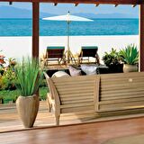 Yapay Çiçek Saz 60 cm Plants Grass  4 Adet Dekoratif Çiçek 