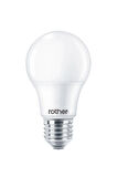RTL01113 Rother A60 LED Ampul 9W E27 810 Lümen 4500K Gün Işığı - Enerji Tasarruflu Ampul