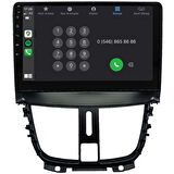 Peugeot 207 Android Multimedya Sistemi (2006-2012) CRV-4421XR