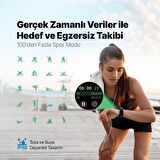 ttec Tempus 35mm TFT Ekranlı Yuvarlak Metal Kasa Akıllı Saat