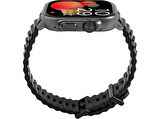 TTEC 2SW03S  Tempus 51mm TFT Ekranlı Kare Metal Kasa Akıllı Saat Siyah