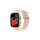 Ttec Tempus 51MM Tft Ekranlı Dikdörtgen Metal Kasa Akıllı Saat Pembe