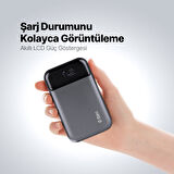 ttec ReCharger Pro LCD 10.000mAh PD 30W  Taşınabilir Hızlı Şarj Aleti/Powerbank 2BB214