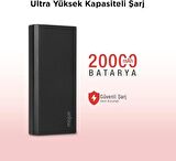 Mojue PB06 20000 mAh Hızlı Şarj Powerbank