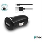 Ttec Quantum MFi (1A) Araç Şarj Cihazı Black