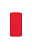Ttec PowersSlim 10.000 mAh Powerbank - Kırmızı